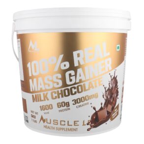 100% MASS GAINER - 5KG MUSCLE LEB