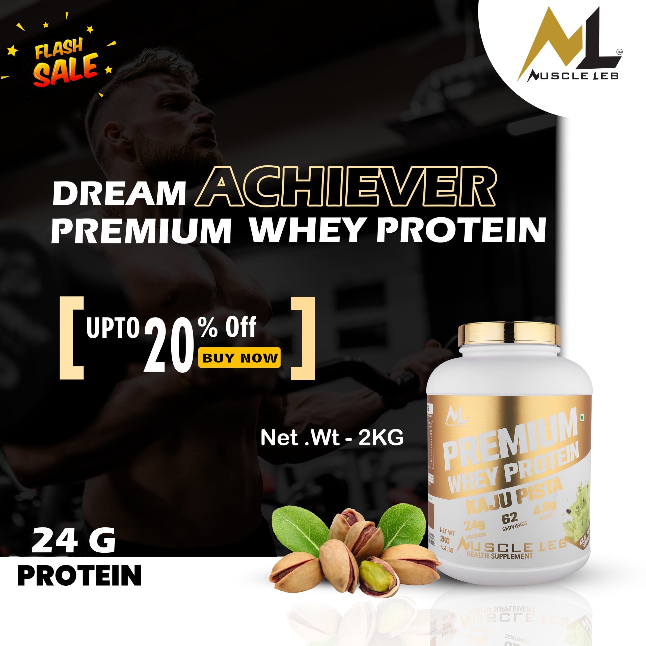 best whey protein isolate in India